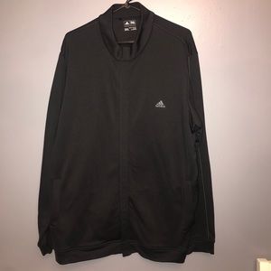 Black Men’s zip up Adidas Jacket 2x XXL